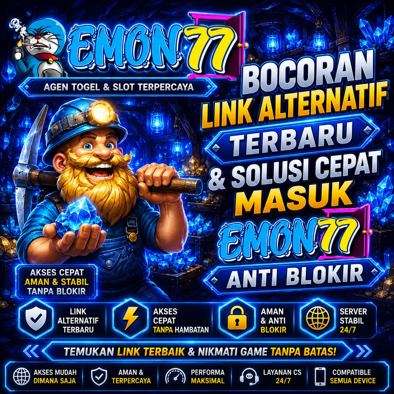 EMON77 | Bocoran Link Alternatif Terbaru & Solusi Cepat Masuk